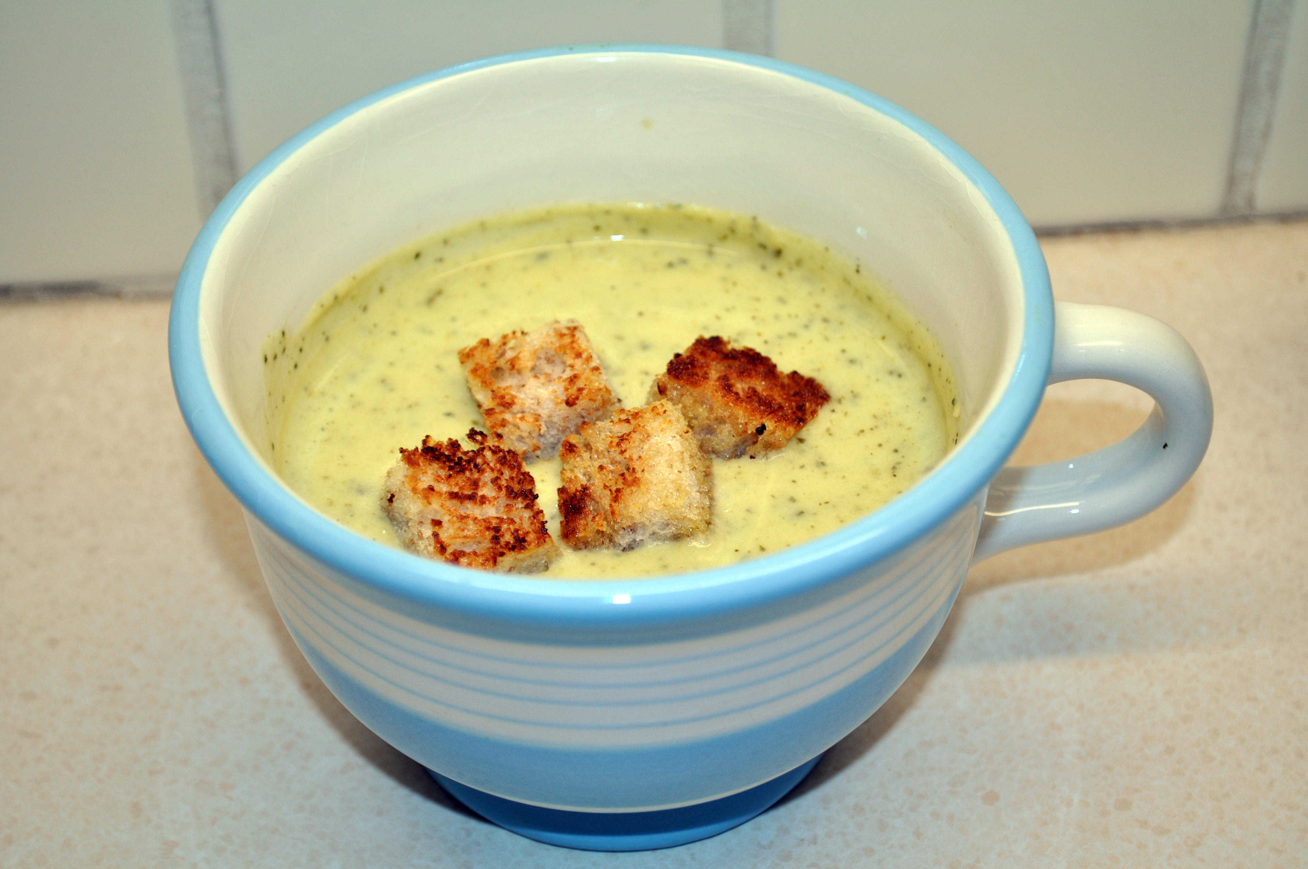 A super creamy courgette soup – The Copper Kettle