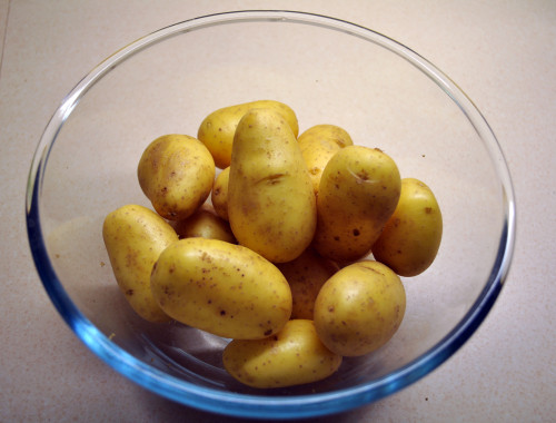Venezia potatoes in a bowl